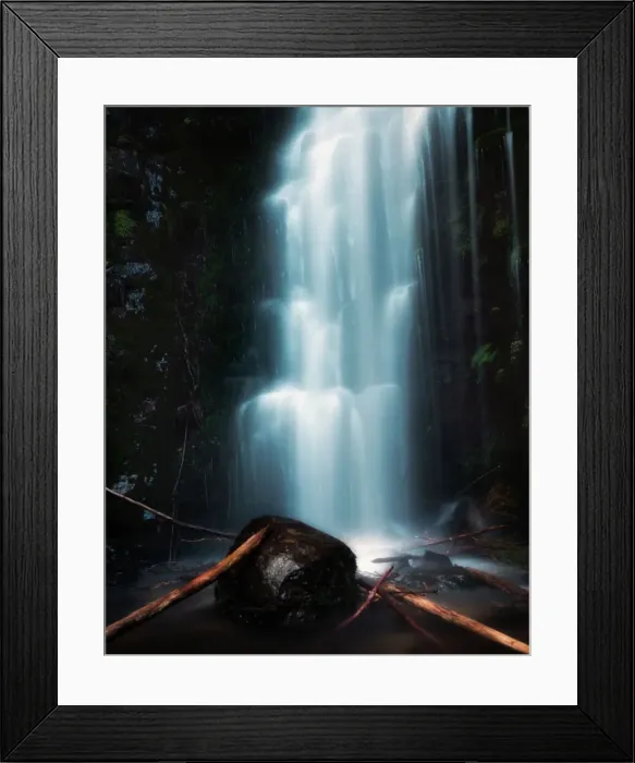 Framed Print : O'Gradys Falls Hobart