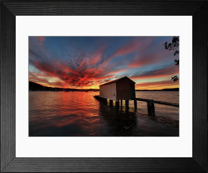 Framed Print : Saratoga sunset Framed Print : Saratoga sunset