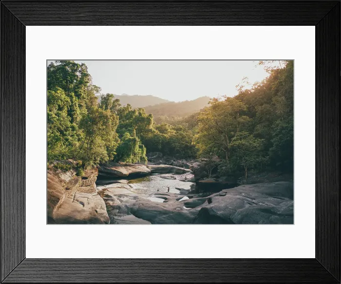 Framed Print : babinda boulders Framed Print : babinda boulders