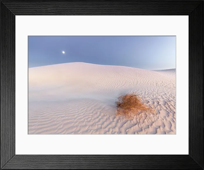 Framed Print : Full moon over Sand Dunes. Streaky Bay. Australia Framed Print : Full moon over Sand Dunes. Streaky Bay. Australia