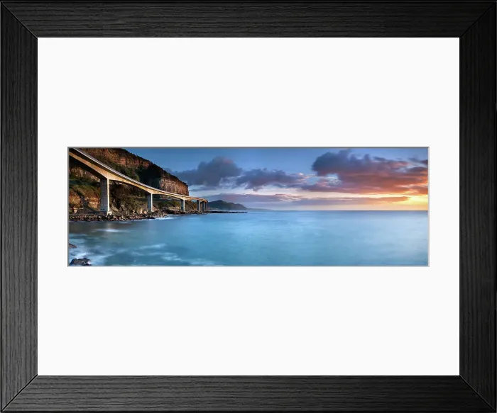 Framed Print : Sea Cliff Bridge