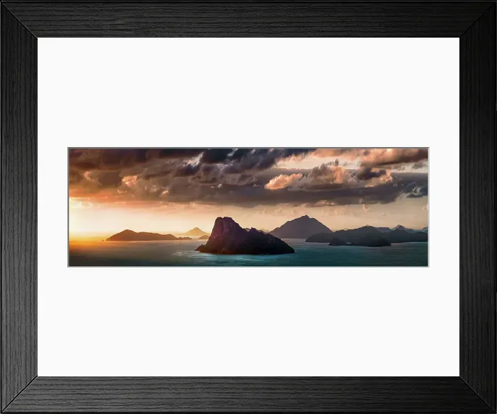 Framed Print : Passage Peak Framed Print : Passage Peak