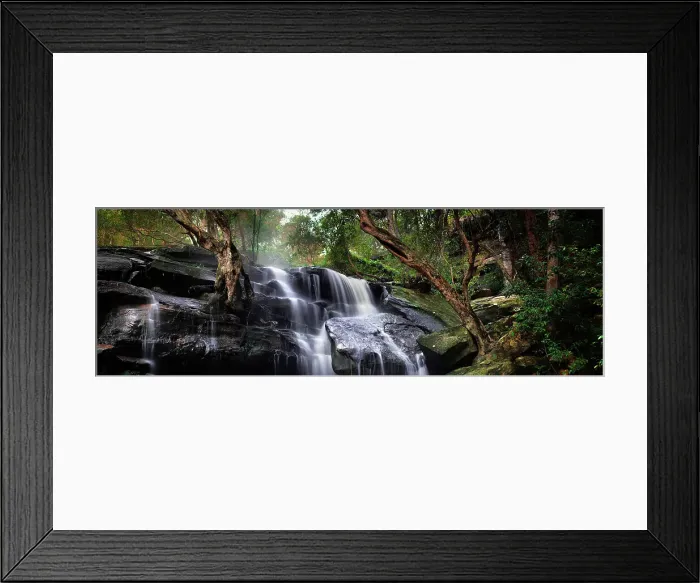 Framed Print : Somersby Falls