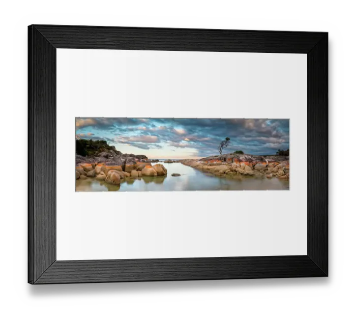 Framed Print : Bay of Fires