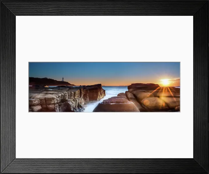 Framed Print : Norah Sun Burst