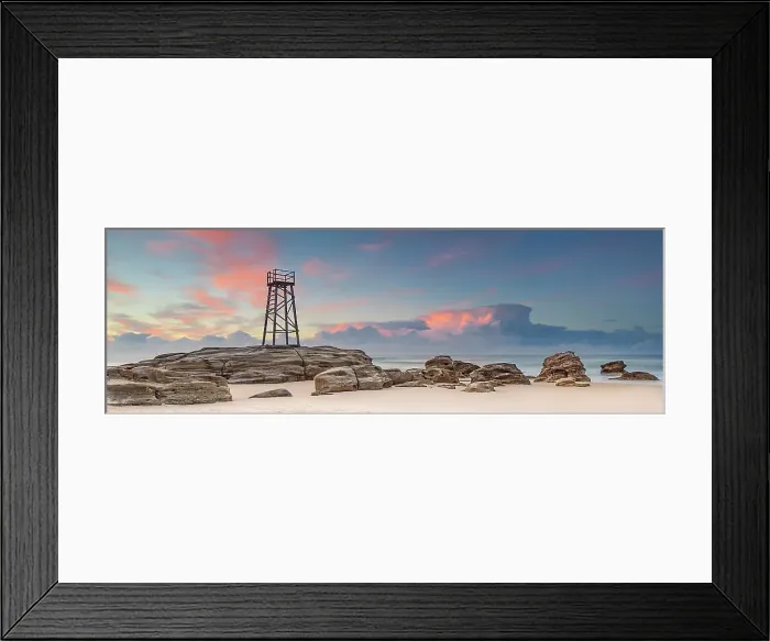 Framed Print : Shark tower Framed Print : Shark tower