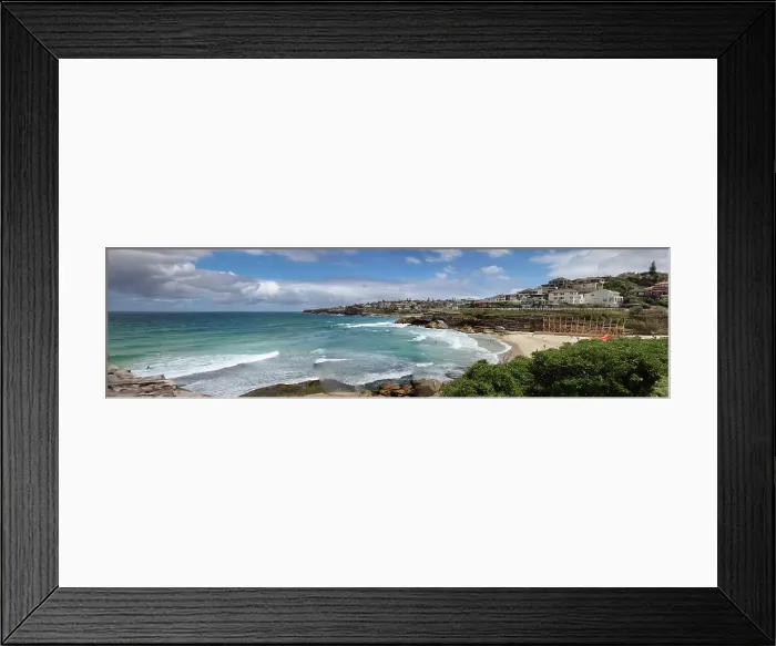 Framed Print : Panorama -Tamarama Beach Framed Print : Panorama -Tamarama Beach
