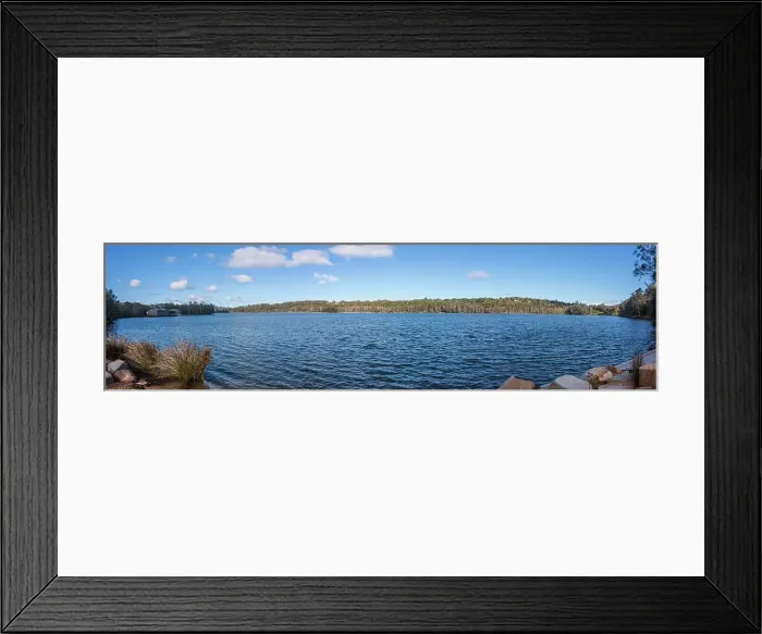 Framed Print : Narrabeen Lagoon - Panorama Framed Print : Narrabeen Lagoon - Panorama