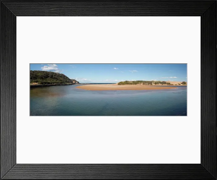 Framed Print : Narrabeen Lagoon - Mouth