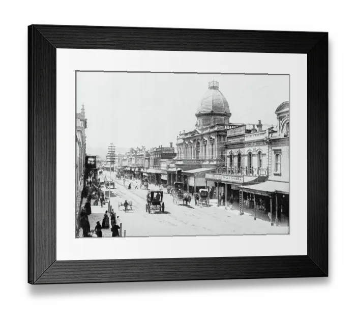 Framed Print : Antique photograph of World's famous sites: Adelaide