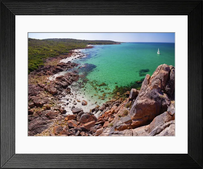 Framed Print : Castle Rock Beach, Western Australia Framed Print : Castle Rock Beach, Western Australia