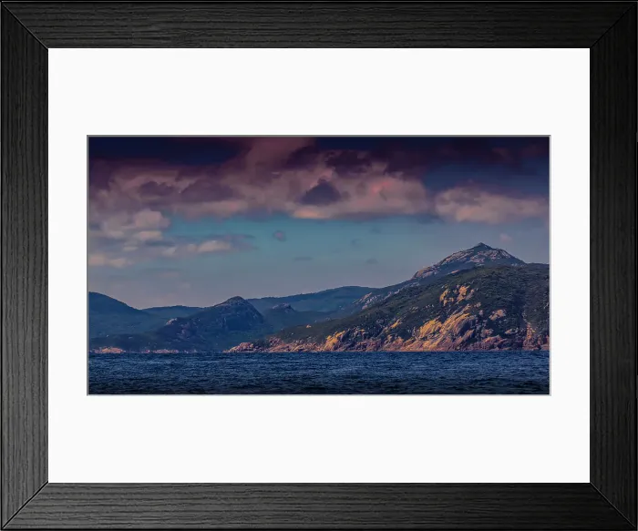 Framed Print : Coastal viewpoint, Wilson's Promontory National Park, South Gippsland Victoria Australia