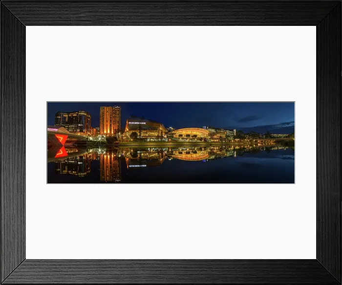 Framed Print : Torrence riverside nightscape