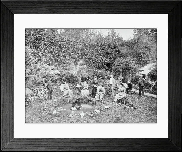 Framed Print : Antique photograph of World's famous sites: Royal Park, Melbourne, Australia Framed Print : Antique photograph of World's famous sites: Royal Park, Melbourne, Australia