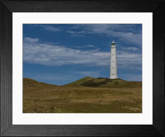 Framed Print : Lighthouse at Cape Wickham, King Island, Bass Strait, Tasmania, Australia