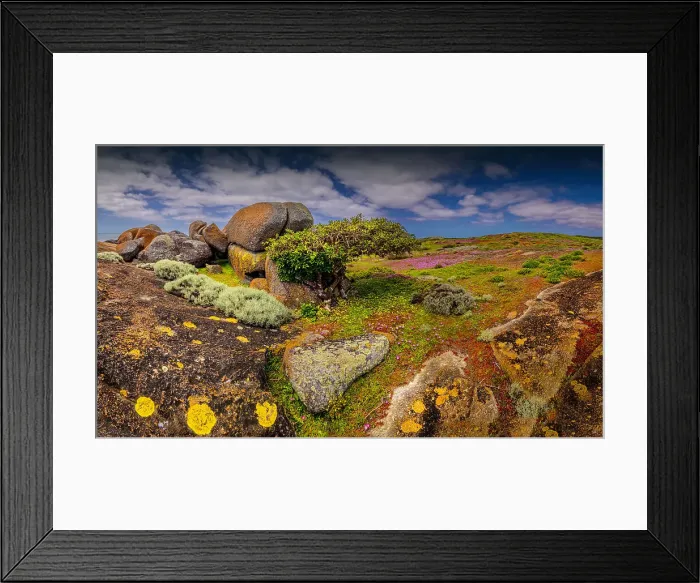 Framed Print : Coastal scene at North cape, King Island, Bass Strait, Tasmania, Australia