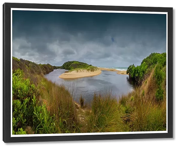 Blow Creek, Eastern shores of King Island, Bass Strait, Tasmania, Australia