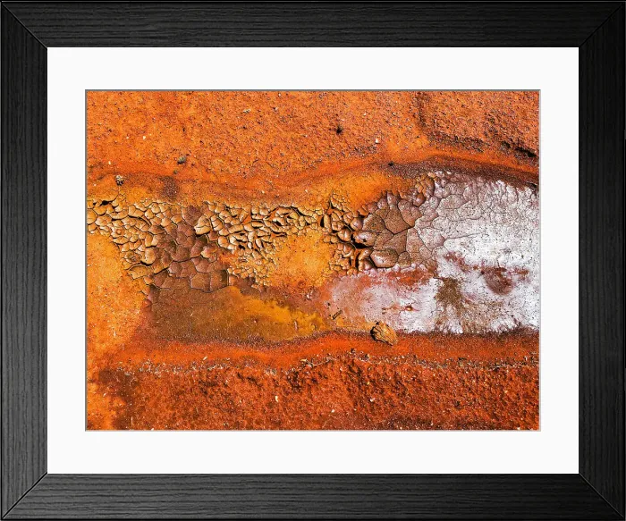 Framed Print : Abstract desert pattern aerial effect, dried mud orange red dirt, Australia Framed Print : Abstract desert pattern aerial effect, dried mud orange red dirt, Australia