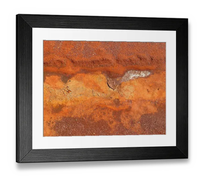 Framed Print : Abstract desert pattern aerial effect, dried mud orange red dirt, Australia Framed Print : Abstract desert pattern aerial effect, dried mud orange red dirt, Australia