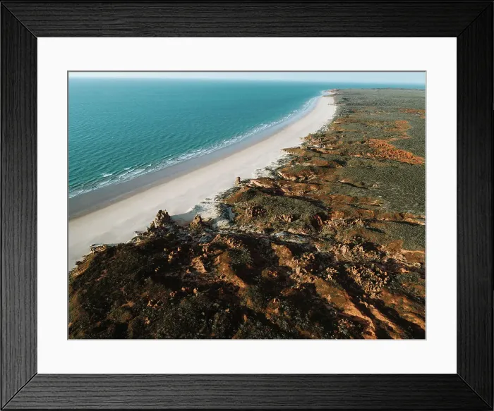 Framed Print : Aerial View of Broome Western Australia - Drone 4K Photo Framed Print : Aerial View of Broome Western Australia - Drone 4K Photo