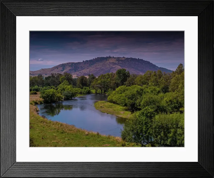 Framed Print : Upper Rich fertile Murray Valley farmland and rural river flats, in the high country of north eastern Victoria, Australia Framed Print : Upper Rich fertile Murray Valley farmland and rural river flats, in the high country of north eastern Victoria, Australia