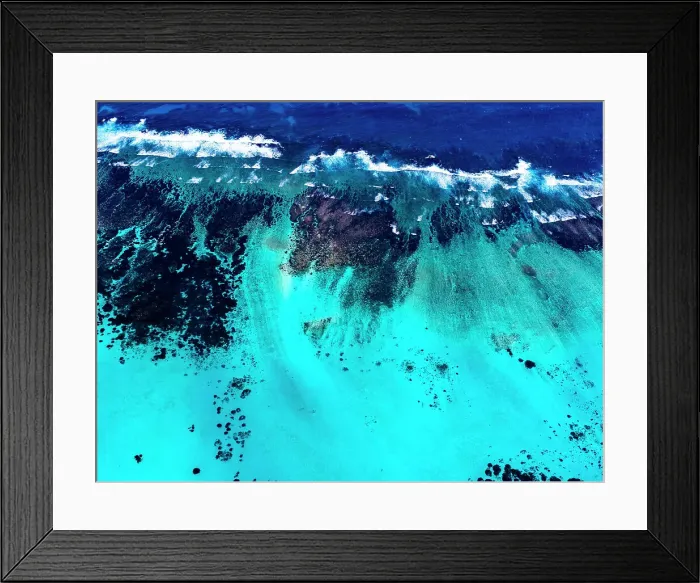 Framed Print : Ningaloo Reef