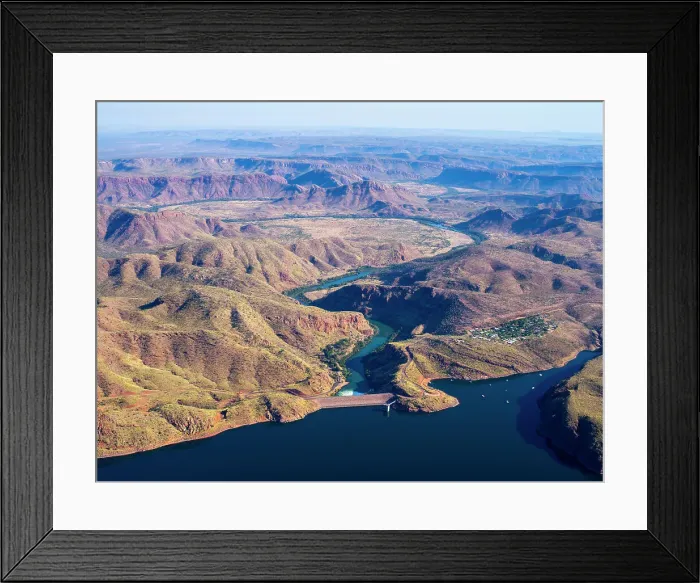 Framed Print : Lake Argyle Framed Print : Lake Argyle