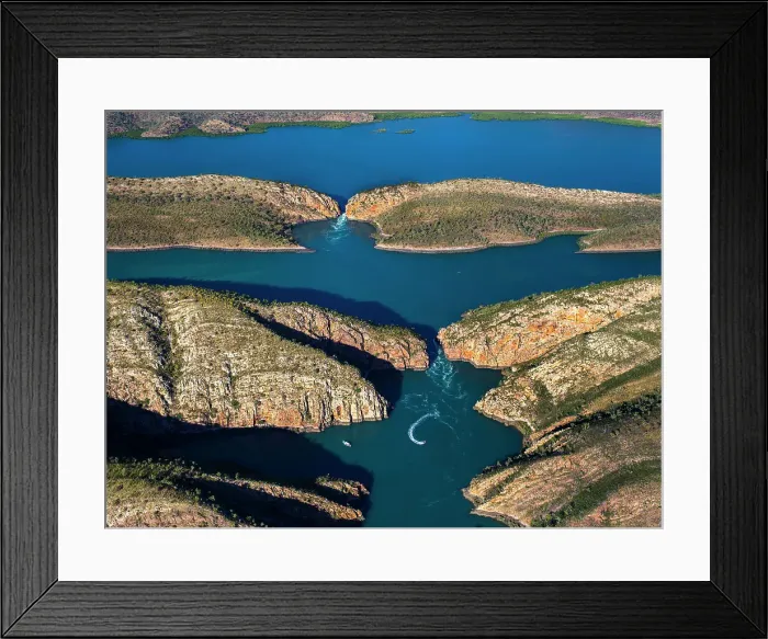 Framed Print : Horizontal Falls Framed Print : Horizontal Falls