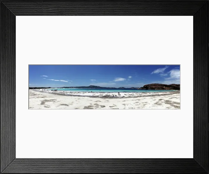 Framed Print : Landscape view of Lucky Bay in Cape le grand Western Australia Framed Print : Landscape view of Lucky Bay in Cape le grand Western Australia