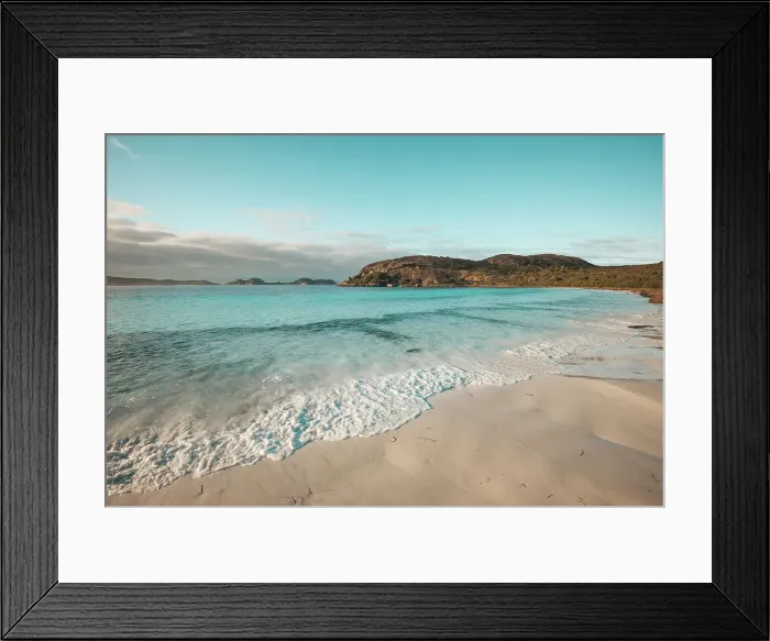 Framed Print : lucky bay paradise Framed Print : lucky bay paradise