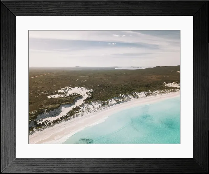 Framed Print : lucky bay beach Framed Print : lucky bay beach