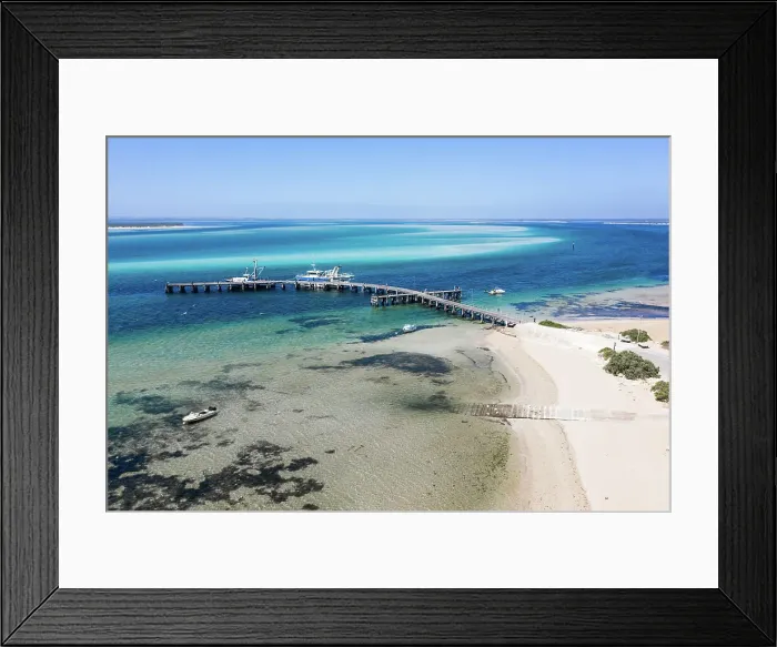 Framed Print : Venus Bay Jetty. Eyre Peninsula. South Australia Framed Print : Venus Bay Jetty. Eyre Peninsula. South Australia