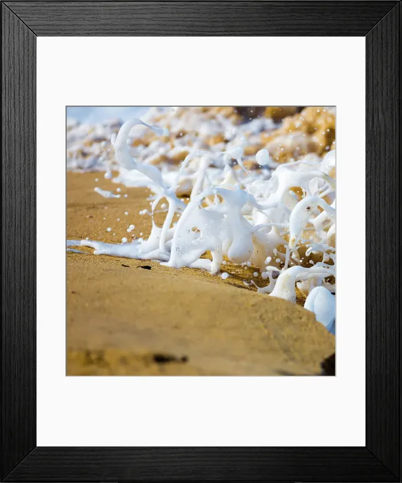 Framed Print : Coastal Splash Framed Print : Coastal Splash