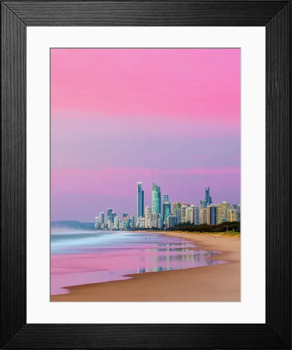 Framed Print : Gold Coast Framed Print : Gold Coast
