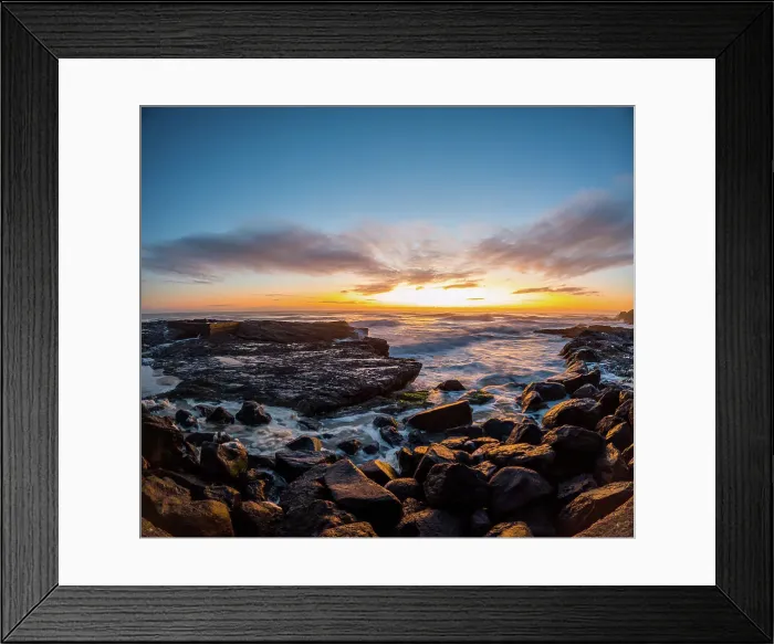 Framed Print : Rocky Bay. Gold Coast Framed Print : Rocky Bay. Gold Coast