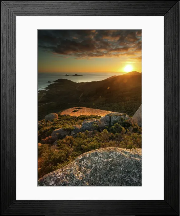 Framed Print : Mount Bishop, Wilsons Promontory National Park