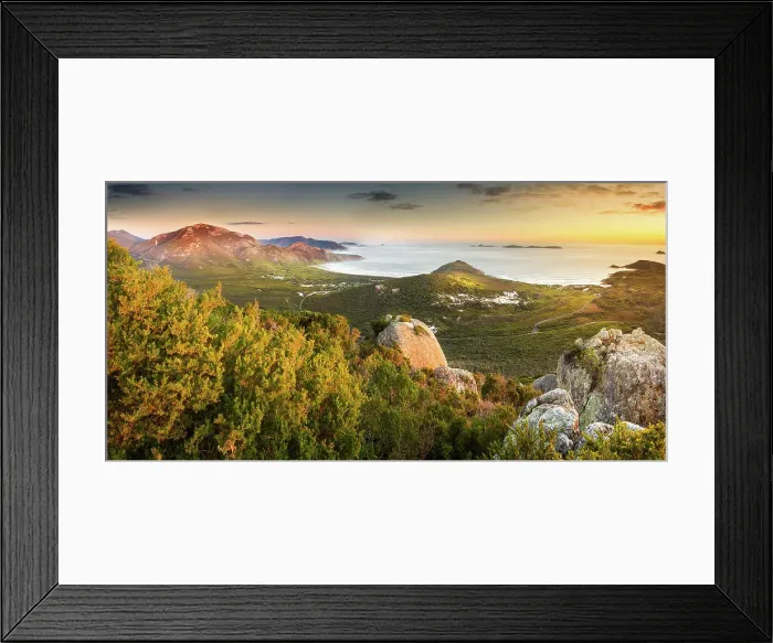Framed Print : Mount Bishop View, Wilsons Promontory, Victoria