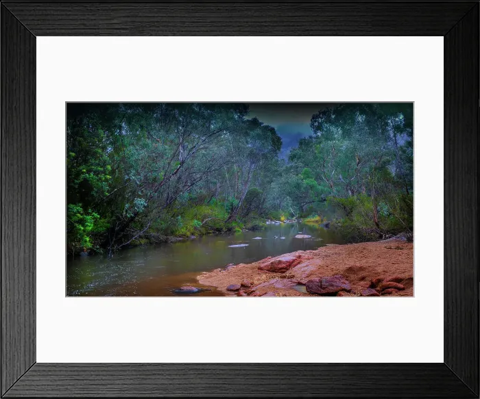Framed Print : Beechworth and the Woolshed Creek, North Central Victoria, Australia Framed Print : Beechworth and the Woolshed Creek, North Central Victoria, Australia