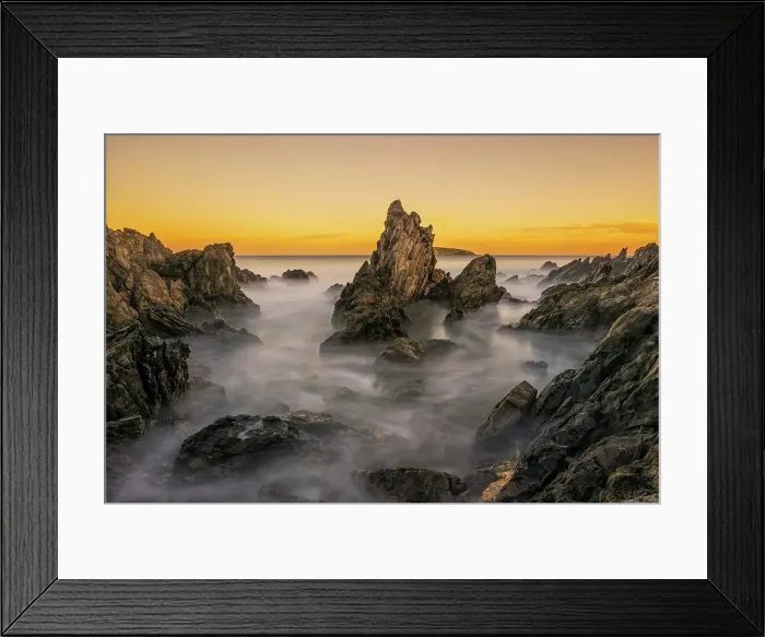 Framed Print : Petrel Cove Beach Sunset Framed Print : Petrel Cove Beach Sunset