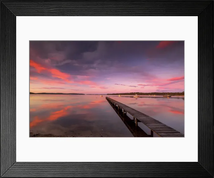 Framed Print : Bay of Fire Sunset Framed Print : Bay of Fire Sunset