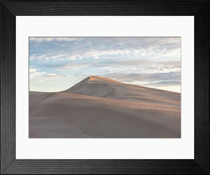 Framed Print : Beautiful sand dunes