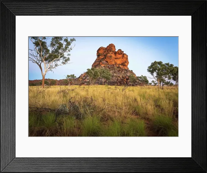 Framed Print : Dawn in outback Western Australia