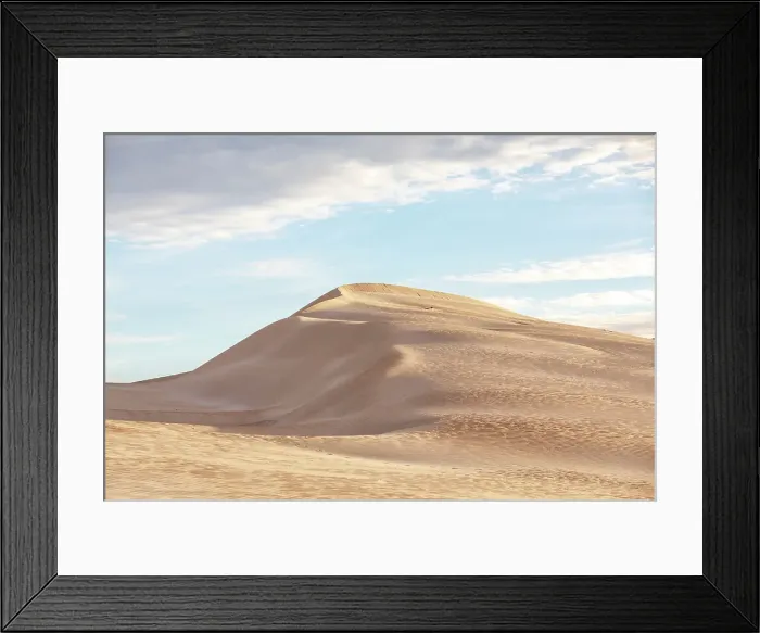 Framed Print : Beautiful sand dunes Framed Print : Beautiful sand dunes