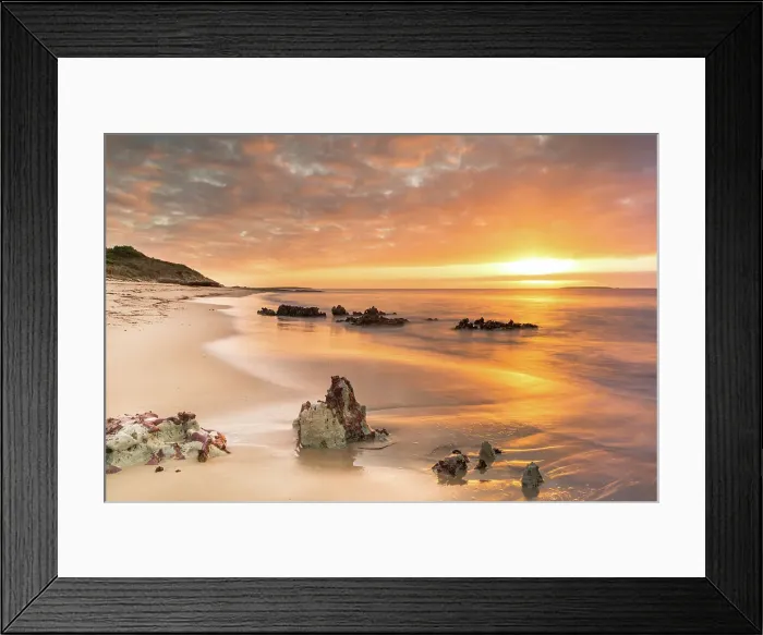 Framed Print : Pastel Sunrise
