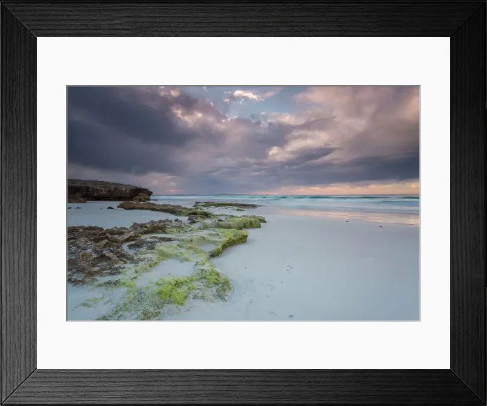 Framed Print : Pastel skies