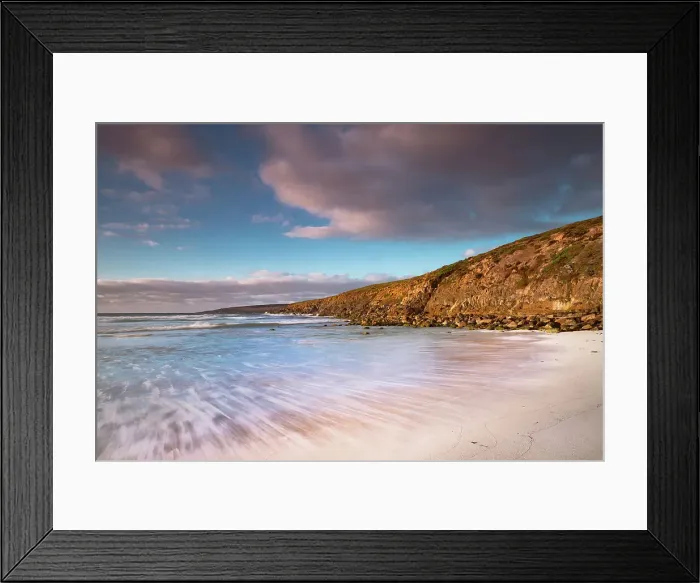 Framed Print : Coastal glory