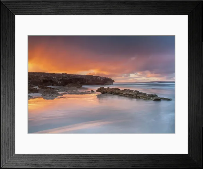 Framed Print : Winters beautiful sunrise Framed Print : Winters beautiful sunrise