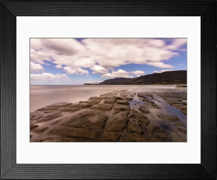 Framed Print : Tessellated pavement, Eaglehawk Neck, Tasmania Framed Print : Tessellated pavement, Eaglehawk Neck, Tasmania