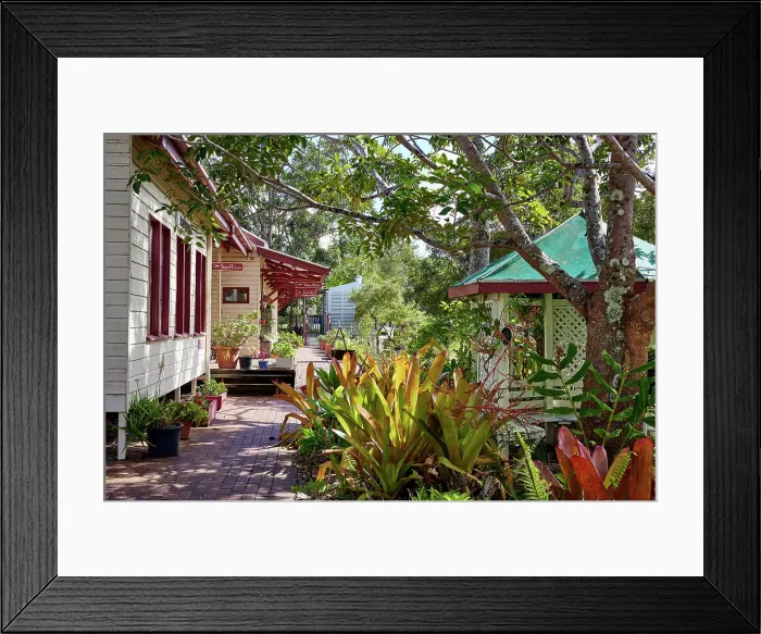 Framed Print : Od railway station in Panoma