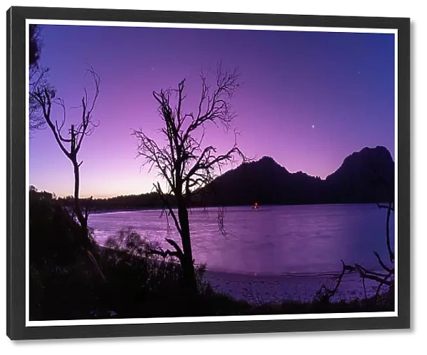 Purple Sunset, Wineglass Bay, Freycinet National Park